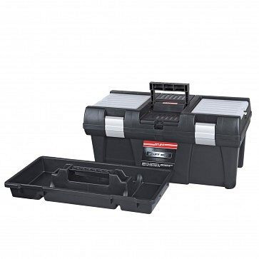 ADB Toolbox Stuff Semi Profi Line20", Koffermaße BxTxH: 525x256x240 mm, Fabe: Schwarz, 15513