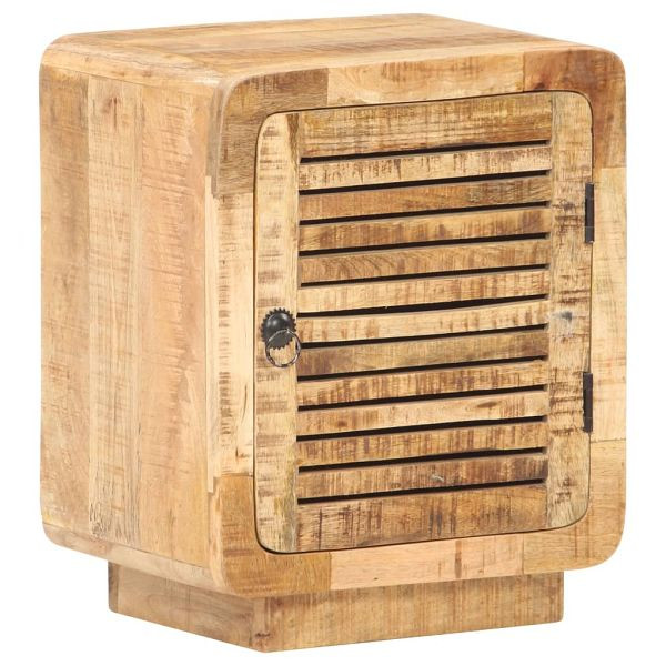 vidaXL Nachttisch 40x30x50 cm Raues Mangoholz, 320462, 8720286070079