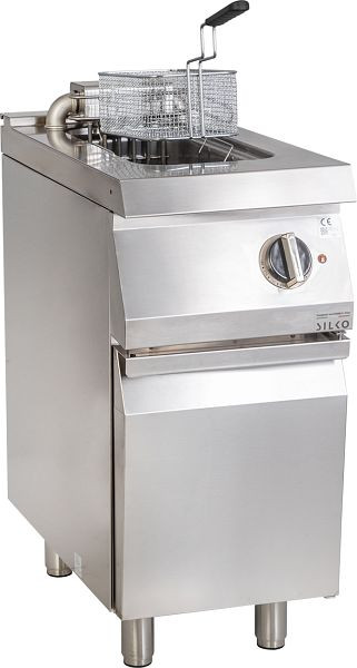 KBS Elektro-Fritteuse 1 Becken 10 L Standgerät 9kW Klappheizung, 10414415
