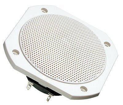 Visaton Breitbandlautsprecher mit Glasfasermembran, Kunststoffkorb und Kunststoffgitter FRS 10 WP - 8 Ohm (weiß), 2103