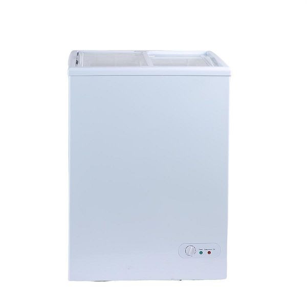 Vaiotec EASYLINE Tiefkühltruhe 100 mit Glasschiebedeckel, 58,5x52,5x84 cm, 10080