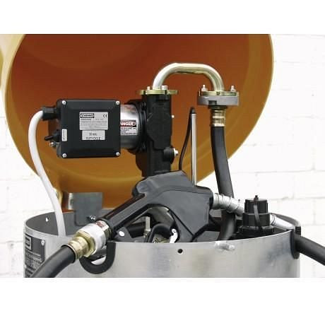 Cemo Elektropumpe 24 V, 70 l/min, mit Automatik-Zapfpistole und 4 m Befüllschlauch, 7982