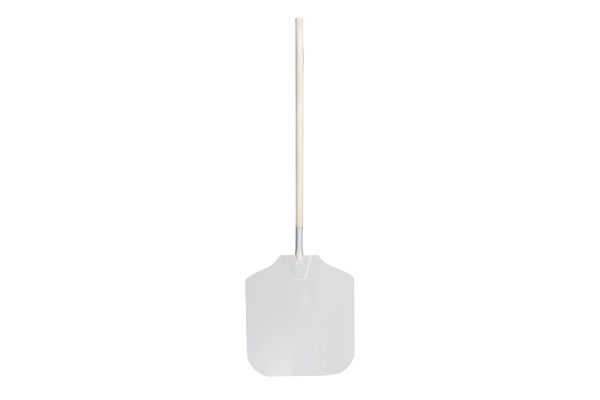 Schneider Pizzaschaufel Alu, Griff Holz, 45,5 x 40,5 cm, Länge: 132 cm, 200641