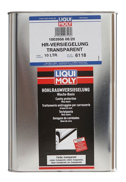 LIQUI MOLY Hohlraumversiegelung transparent, Kanister Blech, VE: 10 Liter, 6118