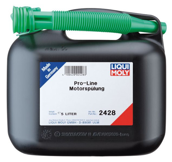 LIQUI MOLY Pro-Line Motorspülung, Kanister Kunststoff, VE: 5 Liter, 2428