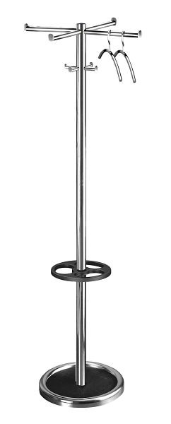 Kerkmann Garderobenständer Roma, Ø 500, H 1700 mm, Chrom, 30622914