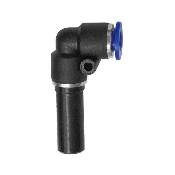 Riegler L-Steckverbindung, Stecknippel 16 mm »Blaue Serie«, Schlauch-Ø16, KS, 125733