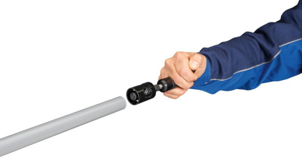 REMS KaliGrat E Ratschengriff, Werkzeug zum Antrieb der Kalibrier- und Entgratköpfe REMS KaliGrat E, für Verbundrohre D 14-63 mm, 114044 R