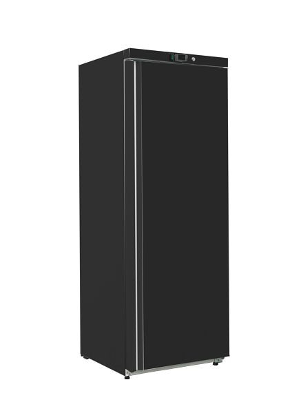 Gastro-Inox Kühlschränk aus schwarzem Stahl 600 Liter, statisch gekühlt mit Ventilator, 201.200