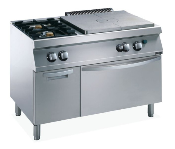 ZANUSSI Gas-Glühplattenherd GGH7 / B2FGBS, Standgerät, 406372010