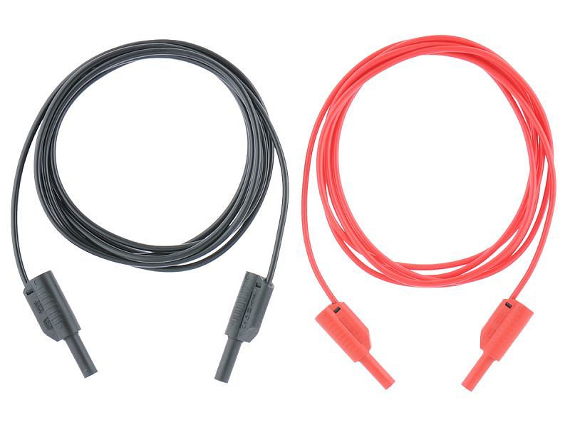 Metrel Durchgangsprüfleitung, 10 m, 2 Stück, (rot, schwarz), S 2012
