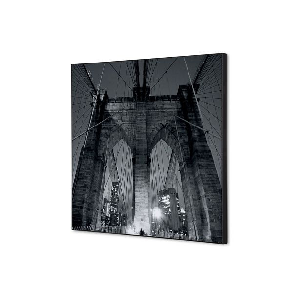 Showdown Displays Spannstoff Wanddekoration SET 40 x 40 New York Manhattan Brücke, TFR22W400-SET-I18