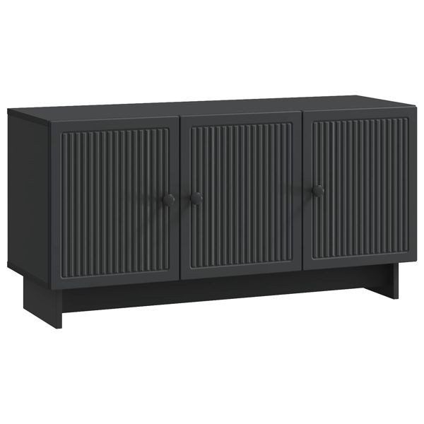 vidaXL TV-Schrank Schwarz 99 x 34,5 x 50 cm Holzwerkstoff, 894026