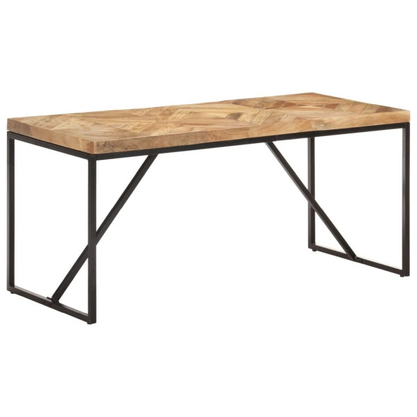 vidaXL Esstisch 160x70x76 cm Massivholz Akazie und Mango, 323550