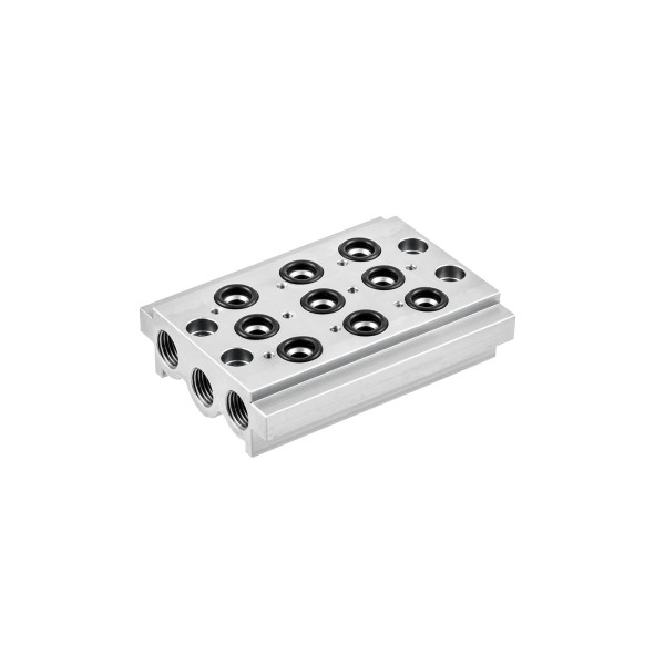 Metal Work Mehrfach-Grundplatte 3-fach »BASIC«, G 1/8, 146716