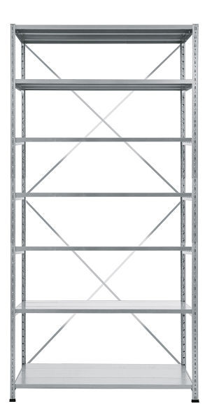 Scholz LAGERREGAL Grundfeld 7 E 2640x1250x1000 HxBxT, 501123