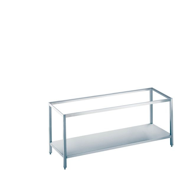 CHROMOnorm Arbeitstisch mit Zwischenboden, ohne Tischplatte - 900x640(700)x800/850 mm, TZ0709U0000