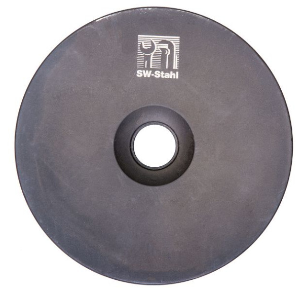 SW-Stahl Druckplatte mit 8 Nebenbohrungen, aus 301051L, 301051L-3