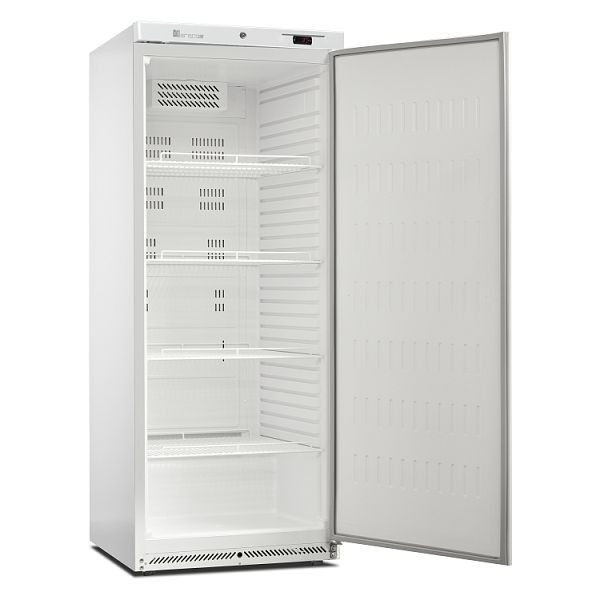 Marecos Kühlschrank GN 2/1 aus weißem Stahl 600 Serie, statisch gekühlt mit Ventilator, 221.101