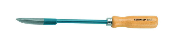 GEDORE Dreikant-Löffelschaber, 200 mm, gebördelte Zwinge, 8777430