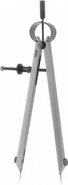 Vogel Germany Federzirkel DIN 6486, mit auswechselbarer Spitze, 125 mm, 302681