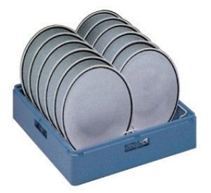 ZANUSSI Tellerkorb Kunststoff, blau, für Pizzateller, Fassungsvermögen: 12 Teller mit Ø in mm: 300, B x, 406867003