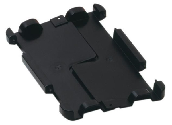 Schulte Klappdeckel mit Scharnieren 300 x 400 mm, schwarz, Polypropylen, 20440