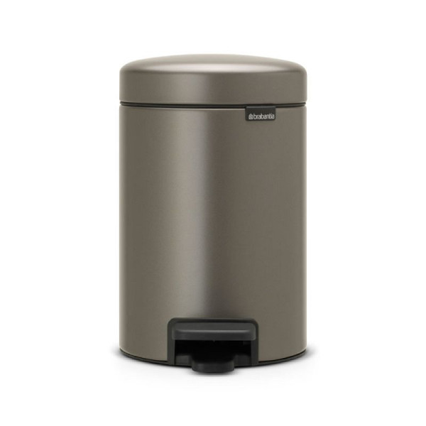 STEIN HGS Tretmülleimer NewIcon, platin, 3 Liter, 84048.0009