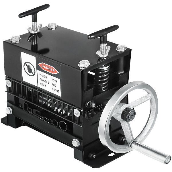 VEVOR Kabelschälmaschine Abisoliermaschine Stripper Schälmaschine 1-20 mm Cable Walzen Kabel- und Leitungsschälgerät 1-20 mm, Y-001-1BXQ0000001V0