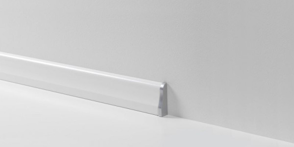 Parador Abschlusskappen Typ 2 für Sockelleisten SL 4, Alu-Optik, links und rechts, 341514