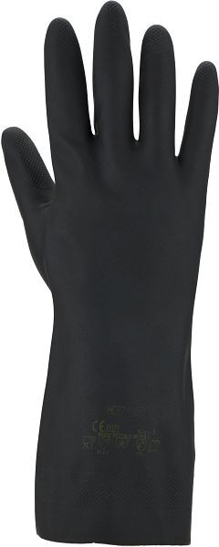 ASATEX Chemikalienschutz-Handschuhe - Neoprene, chemikalienbeständig, lebensmittelgeeignet, Farbe: grau, VE: 144 Paar Größe: 11, 3470-11