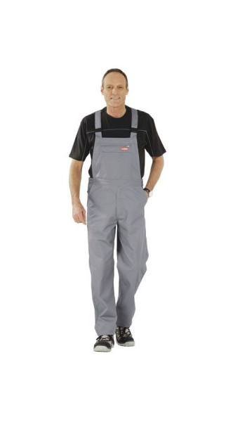 Planam MG 260 Latzhose, grau, Größe 58, 0835058, 4030913917634