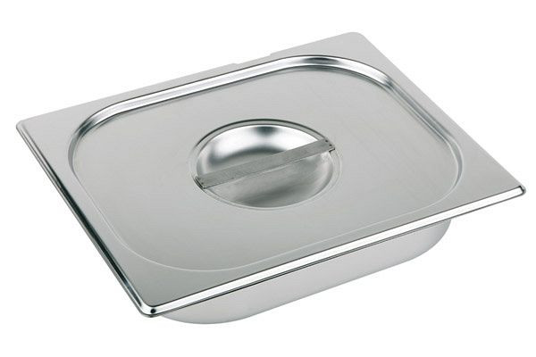 APS GN 1/6 Deckel, 17,6 x 16,2 cm, Edelstahl, ohne Löffelaussparung, 81695