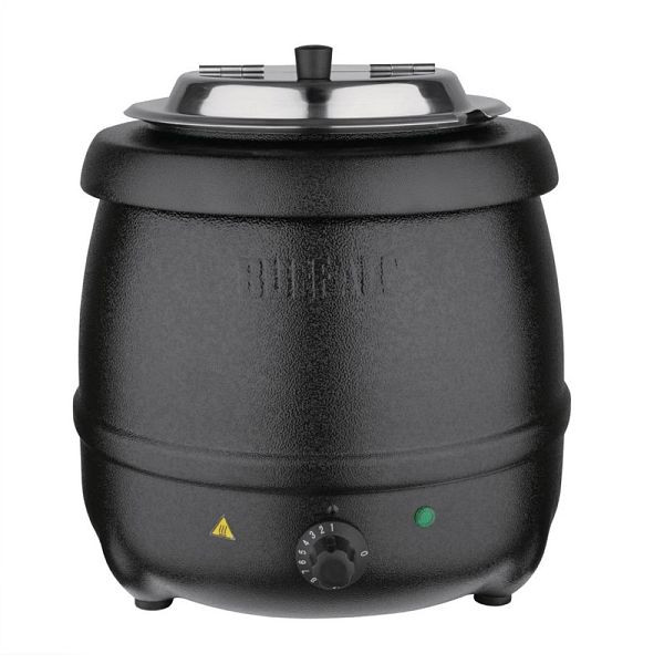 Buffalo Suppenkessel schwarz 10L, 400 W, 230 V, Tischmodell, L715