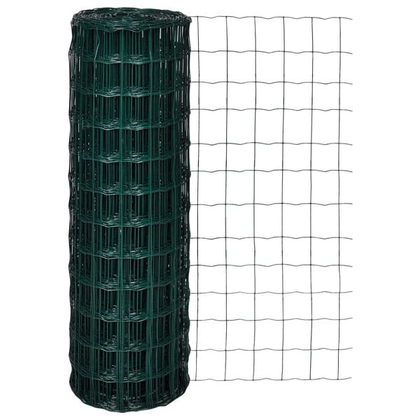 vidaXL Gartenzaun Maschendraht Gitterzaun Schweißgitter 25x1,2 m, 140580
