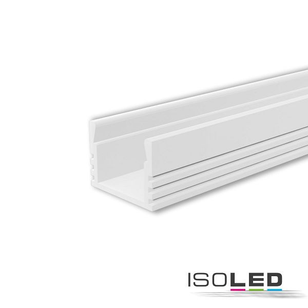 ISOLED LED Montageprofil MAXI-AB V2, weiß RAL9010 Länge: 200cm, 115936