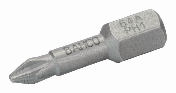 Bahco 1/4" Bits, 25 mm, ACR, PH 3, 10er Pack, 64A/PH3, 7314150198573