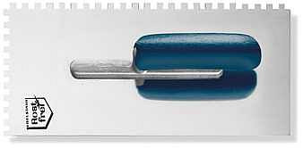 Iwetec Glättekelle gezahnt, 6 mm Zahnung, 780095