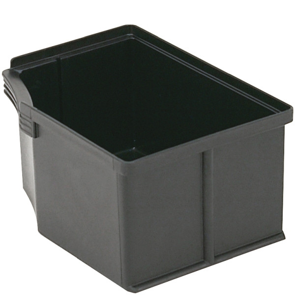 BITO Einsatzkasten EK17129 KLT schwarz, Format 1/8, 32 Stück, 19997