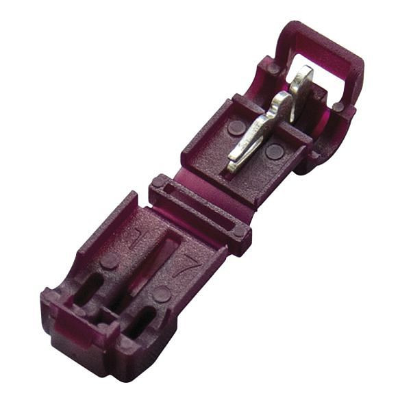Haupa Schnellverbinder rot 0,5-1,0 PP, VE: 100 Stück, 260500