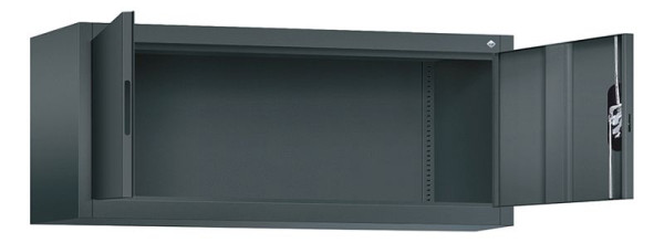 C+P Aufsatzschrank Acurado, H500xB1200xT400mm, Farbe: Anthrazitgrau, Muldengriff, 9464-000 S10128