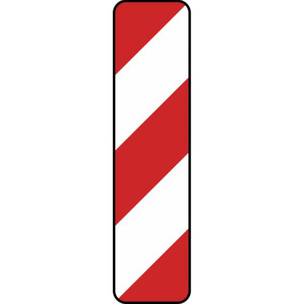 Stein HGS Leitbake, linksweisend (Aufstellung rechts), 1000x250 mm / RA1 / Flachform 2 mm, 605-10-111