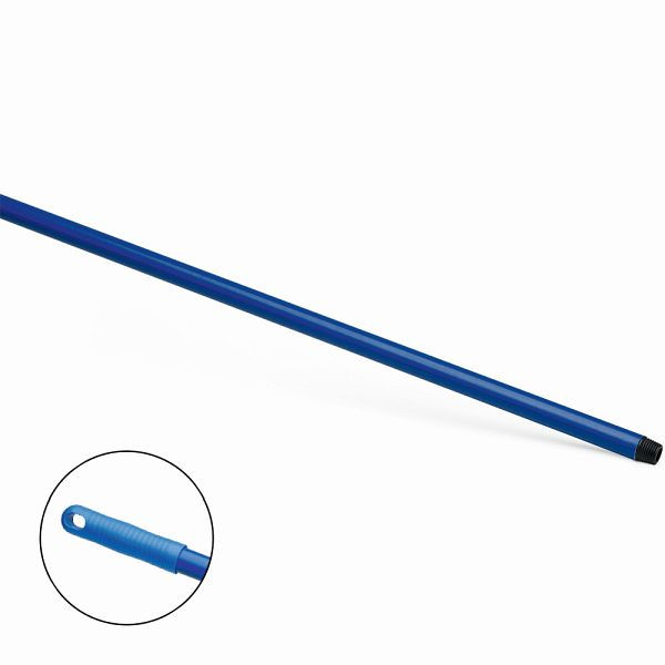 Nölle HACCP Glasfaser-Stiel blau 150 cm, Gewinde, VE: 10 Stück, 18451153