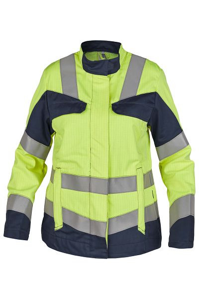 ROFA Jacke Damen 4552784 APC 1 - APC 2, Größe D48, Farbe 354-leuchtgelb-marine, 4552784-354-D48