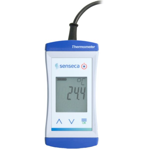 Senseca ECO 121-I1.5 Wasserdichtes Alarmthermometer mit Einstechfühler, 486757