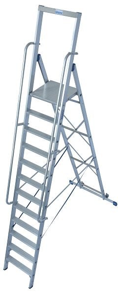 Krause Stabilo Stehleiter große Plattform 1x12 Stufen, 127822