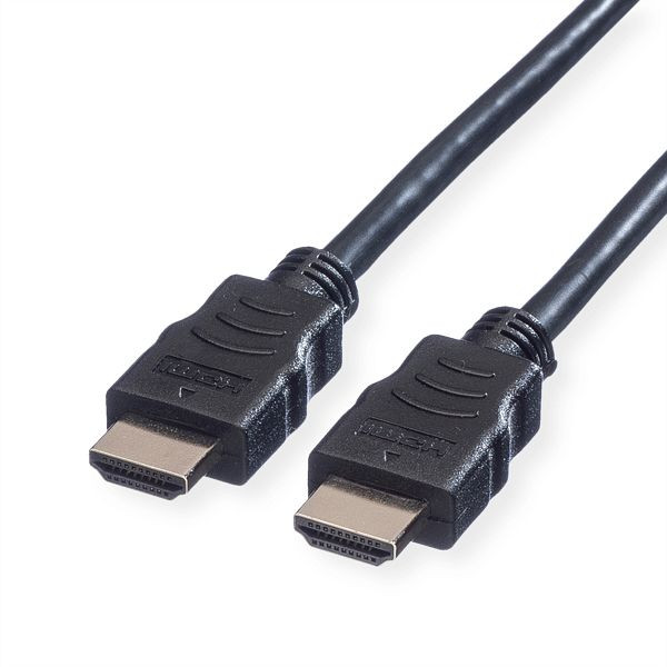 VALUE HDMI High Speed Kabel mit Ethernet, schwarz, 1,5 m, 11.99.5531