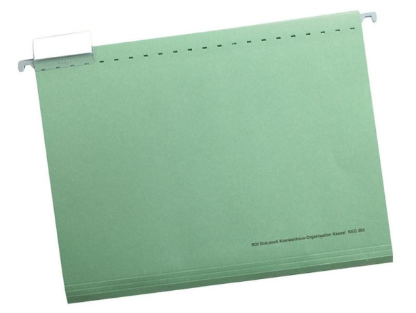 BOI DBMP Hängemappen "Befundmappen", Karton, 6 Registereinlagen, 6-fach kfm. Heftung, Dehnfalz im Rücken, REG 055