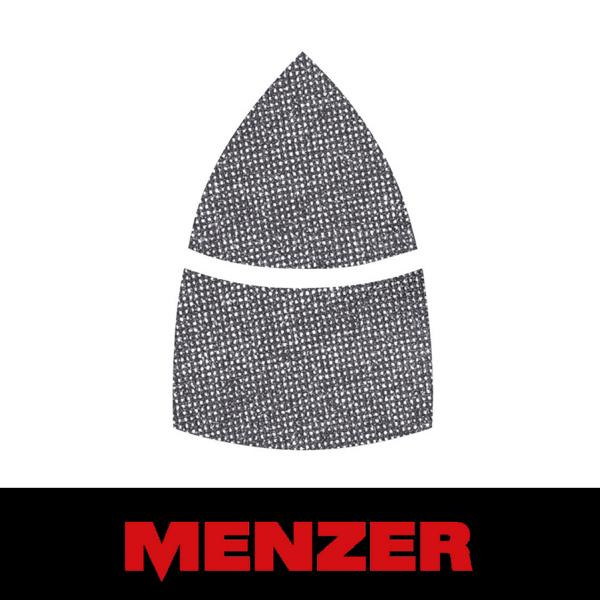Menzer Klett-Schleifgitter, 93 mm + 62 x 102 mm, Körnung 60, Siliciumcarbid, VE: 25, 261321060