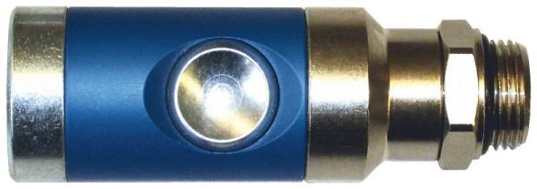 ELMAG Sicherheitskupplung AG 3/8', mit Druckknopf und Drehgelenk DN 7, 4, 46257
